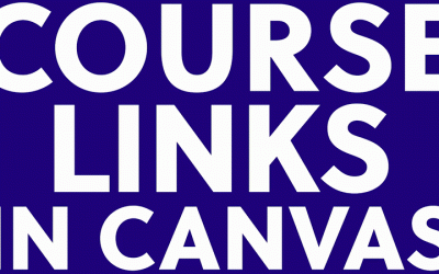 Creating Course Links in Canvas